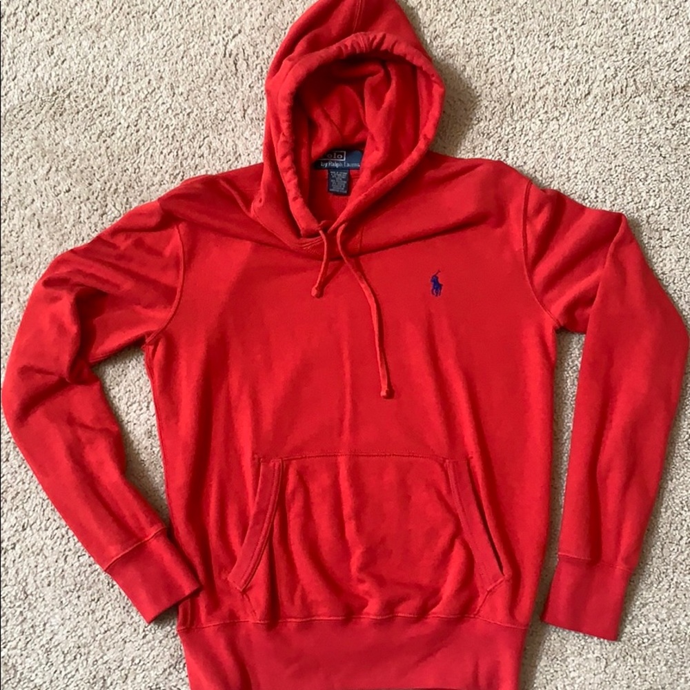 Polo Red Men’s Hoodie Size Small